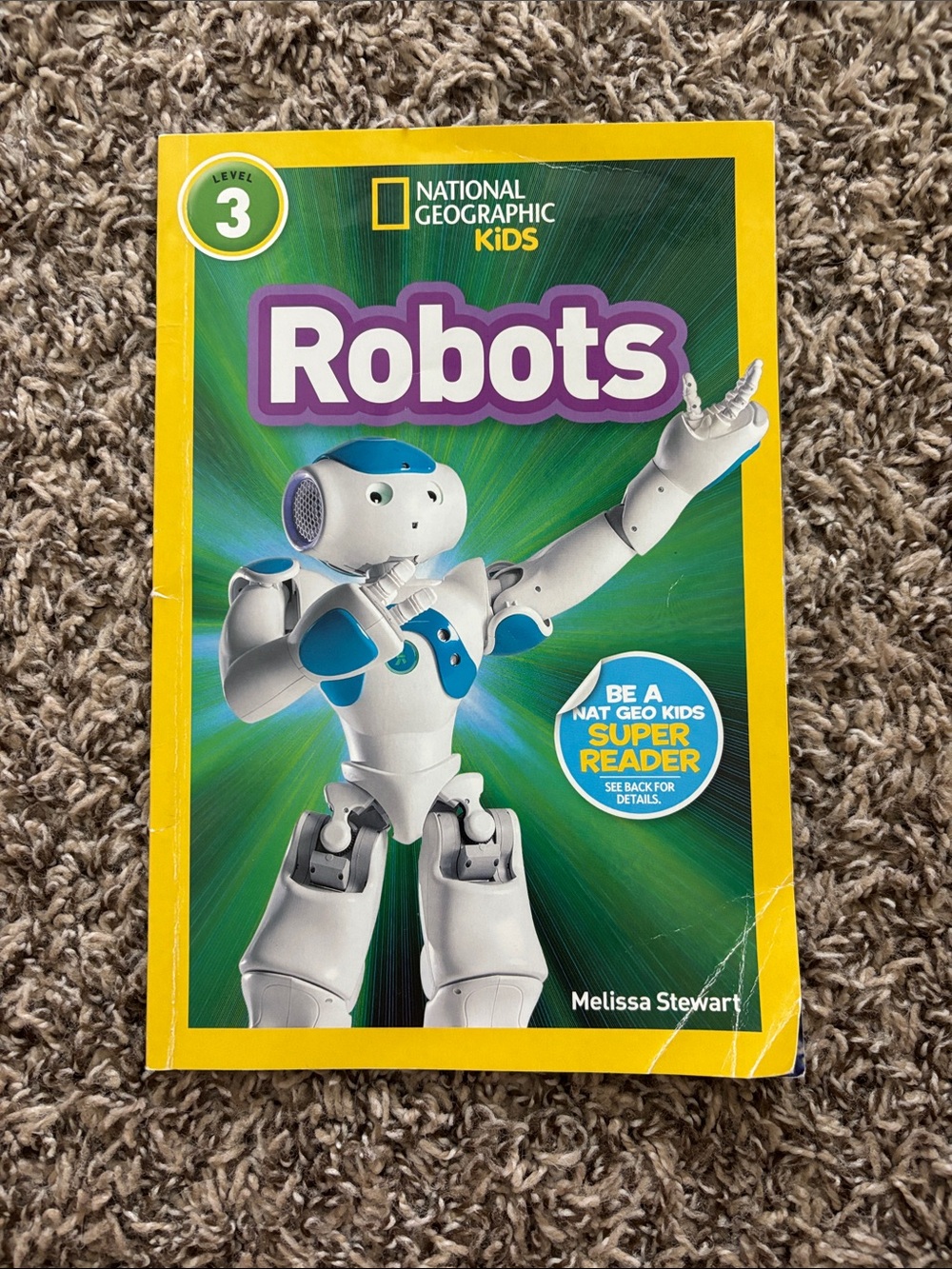National Geographic  Robots Book - Level 3 Reader